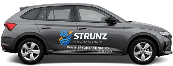 Strunz Klimatechnik service car